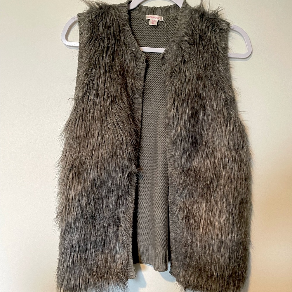 Xhilaration Fur Vest - XS